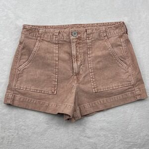 American‎ Eagle Outfitters Women's Corduroy Super Stretch Hot Pants Shorts sz 4